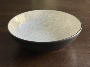 NORITAKE COLORWAVE GRAPHITE Bloom #8034 7” Bowl - Picture 1 of 14