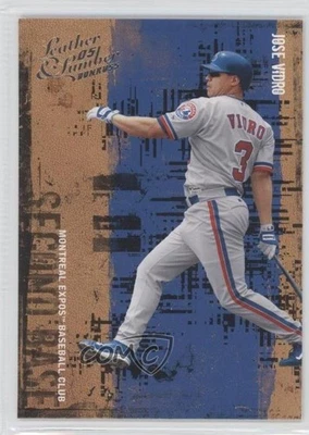 2005 Donruss Leather & Lumber Jose Vidro #73 - Image 1 of 2