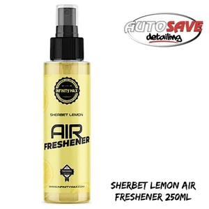 Infinity Wax - Sherbet Lemon Fragrance Scent Car Air Freshener Mist Spray 250ml - Picture 1 of 3