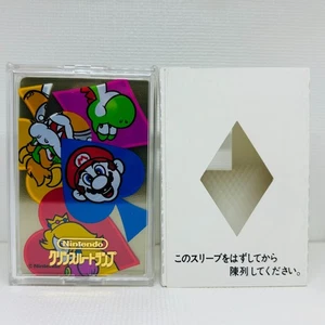 Nintendo 90er Super Mario ""Clean Through"" Spielkarten gedruckt in Japan a - Bild 1 von 7