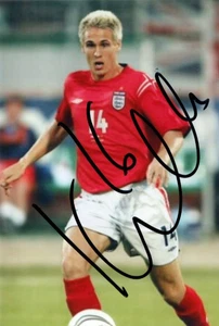 ENGLAND, LEEDS & SHEFFIELD UNITED: MATTEW KILGALLON SIGNED 6x4 ACTION PHOTO+COA - Picture 1 of 1