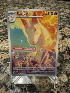 Rapidash 189/182 Illustration Rare (IR) Destined Rivals Near Mint Pokemon TCG - Picture 1 of 2