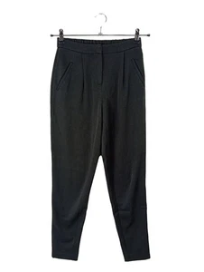 VILA CLOTHES Pantalón tipo suéter Mujeres Pantalón Talla EU 34 negro look casual - Imagen 1 de 5