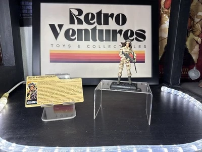 G.I. Figura de acción completa Joe 25 aniversario 2008 Dusty 3,75" con tarjeta en muy buen estado+ Foto 1 de 4