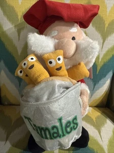 Gemmy Navidad Animatronic CHEF SANTA CLAUS Canta Caliente en Aquí y Baile de Tamales - Imagen 1 de 10