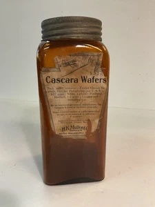 Vintage Cascara Waffeln Braun Flasche. - Bild 1 von 6