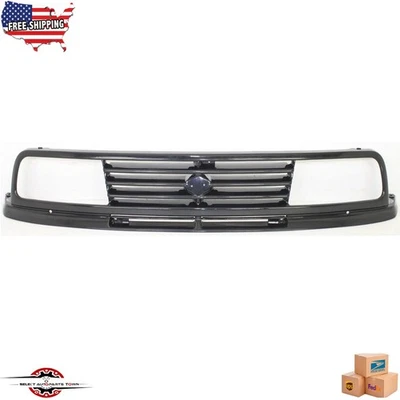 Fits 1989-1995 Suzuki Sidekick Front Grille Assembly w/Headlight Bezels Black Foto 1 de 4