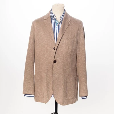 Blazer HARRIS WHARF Abrigo Deportivo Beige Sin Forro Mezcla de Algodón Sarga EU54 US44 Foto 1 de 4