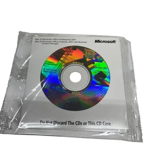 Microsoft Office Professional 2007 Full w/Business Contact Manager w product key - Picture 1 of 2