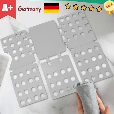 Faltbrett Faltgerät für T-Shirts platzsparend 5. generation Wäschefalter Set DHL - Bild 1 von 4