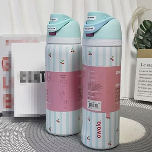 Owala 32 /24oz Cherry FreeSip Special Edition Trinkflasche Sky Blue PILLOW FIGHT - Bild 1 von 6