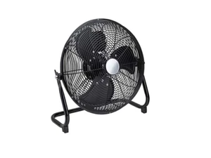QUIGG RV 3020 RETRO VENTILATOR 3 GESCHWINDIGKEITEN 30cm 90°NEIGUNG 55W SCHWARZ - Bild 1 von 1