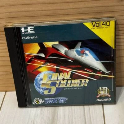 Final Soldier PC Engine HuCard Game by Hudson Soft Complete with Manual - Image 1 of 4