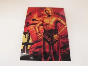 Topps Star Wars Finest 1996 "C-3PO" #82 Chrome Trading Card - Picture 1 of 2