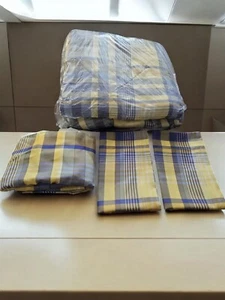 Dan River Queen Comforter w/Bed Skirt & Two Pillowshams -Pre-Owned "Au Claire" - Picture 1 of 9