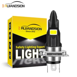 Ruiandsion H4 LED Motorcycle Headlight Bulb P43T Scooter Day Driving Light 12V - Bild 1 von 9