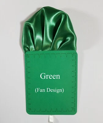 NUEVO - Inserto cuadrado de bolsillo satinado preplegado para hombre - Más colores Foto 1 de 4