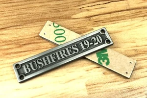 National Emergency Medal Clasp, 2019 - 2020 Bushfires, 3M Tape On Rear, 1 x Item - Picture 1 of 4