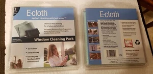 Window Glass Cleaning pack E-cloth No chemicals Just Water Eco Friendly - Picture 1 of 2