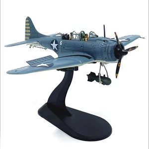 1:72 US SBD-3 Dive Bomber Fighter Alloy Aircraft Model Military Plane Ornaments - Picture 1 of 12