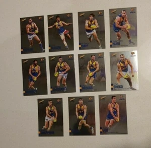 2020 AFL SELECT FOOTY STARS PRESTIGE 11 CARD WEST COAST EAGLES COMMON TEAM SET - Picture 1 of 1