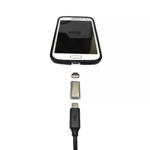 Android Micro USB High Speed Magnetic Charging & Data Cable Adapter - Picture 1 of 4