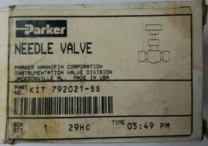 Kit de reconstrucción de válvula de aguja Parker 792021-SS - Imagen 1 de 2