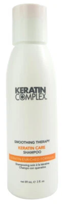Keratin Complex Keratin Care Shampoo 3 fl oz / 89 ml Travel Size *Twin Pack* - Image 1 of 2