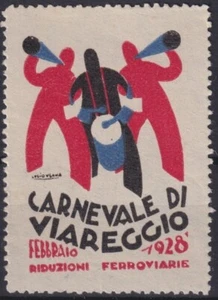 F-EX16605 ITALIA ITALIA CENICIENTA 1928 CARNAVAL CARNAVAL DE VIREGGIO SIN GOMA - Imagen 1 de 1
