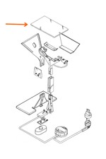 FLOS Papillona ricambio Vetro di protezione