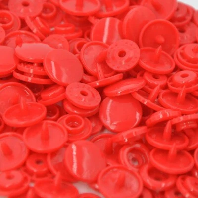 Glossy Plastic Snaps Fastener Press Studs Snap Buttons for Clothing T5 Cap12.5mm - Image 1 of 3