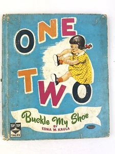 One Two Buckle My Shoe Edna M. Kaula Whitman Publishing Top Top Tales 1951 - Bild 1 von 12
