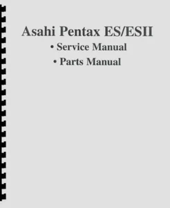 Asahi Pentax ES, ESII Camera Service & Repair Manual Reprint - Picture 1 of 4