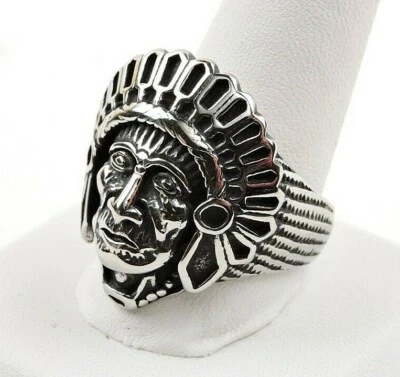 Главное кольцо из нержавеющей стали — бесплатная подарочная упаковка - Изображение 1 из 4