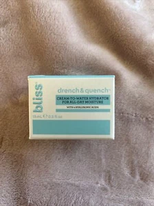 Bliss Drench & Quench Creme-zu-Wasser Feuchtigkeit Ganztägige Feuchtigkeit 0,5 flüssige Unzen - Bild 1 von 2