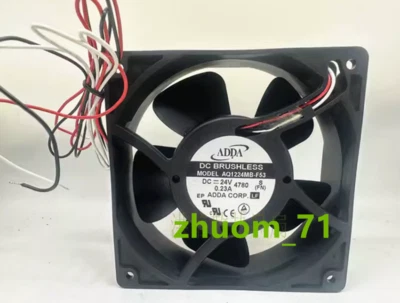 1PC ADDA 12038 AQ1224MB-F53 DC24V 0.23A 12cm Inverter cooling fan - Image 1 of 3