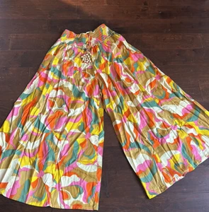 True Destinations Resort Wear Flare Hose Strand tropische Verkleidung Gr. XL bunt - Bild 1 von 2