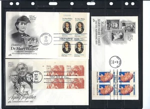 US: 1983 FDC w/ BLK of 4 Stamps FINE 62318 - Picture 1 of 1