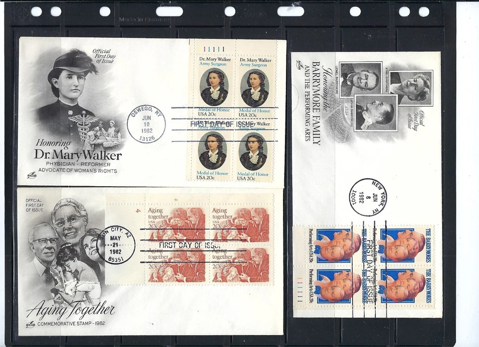 US: 1983 FDC w/ BLK of 4 Stamps FINE 62318 - Image 1 of 1