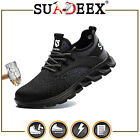 Mens Safety Shoes Work Trainers Steel Toe Cap Lightweight Hiking Boots Size UK