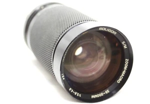 [AS IS] Soligor S/M Zoom+Macro 35-200mm f/3.8-4.8 MC Lens for Minolta MD #A01649 - Picture 1 of 13