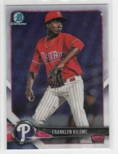 Franklyn Kilome 2018 Topps Bowman Chrome Prospect #BCP84 Philadelphia Phillies - Imagen 1 de 1