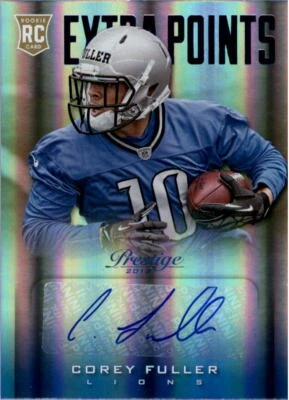 2013 Prestige Extra Points Blue Autographs #221 Corey Fuller Auto - NM-MT - Image 1 of 2