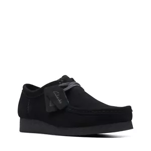 Clarks Wallabee EVO de gamuza negra para hombre 26172820 - Imagen 1 de 7