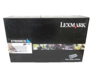original Lexmark Toner X792X6CG X792X1CG cyan blau für X792 neu B - Bild 1 von 1
