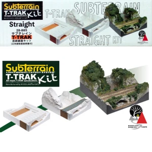 Kato 28-885 Woodland T-Trak Subterrain Layout System, Straight Module N Scale - Picture 1 of 2