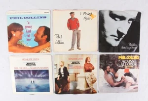 Phil Collins, Lot of 6 Records, 7" 45 rpm, Against All Odds, I Missed Again, VG+ - Imagen 1 de 2