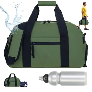 Sporttasche Herren Sport Jungen Bag Tasche Schuhfach 46 cm Plane 12819 Oliv +f - Bild 1 von 14