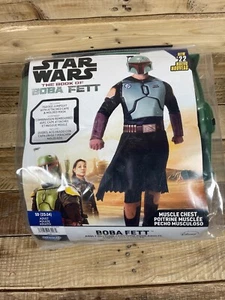Star Wars Il Libro di Boba Fett Costume Halloween Adulto Uomo Standard 32-34 Tuta - Foto 1 di 6