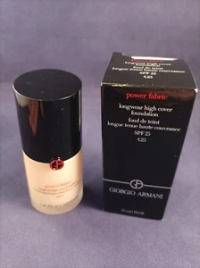 Giorgio Armani Power Fabric Foundation 30ml -Shade 4.25 -  SPF25 -  Brand New - Picture 1 of 6